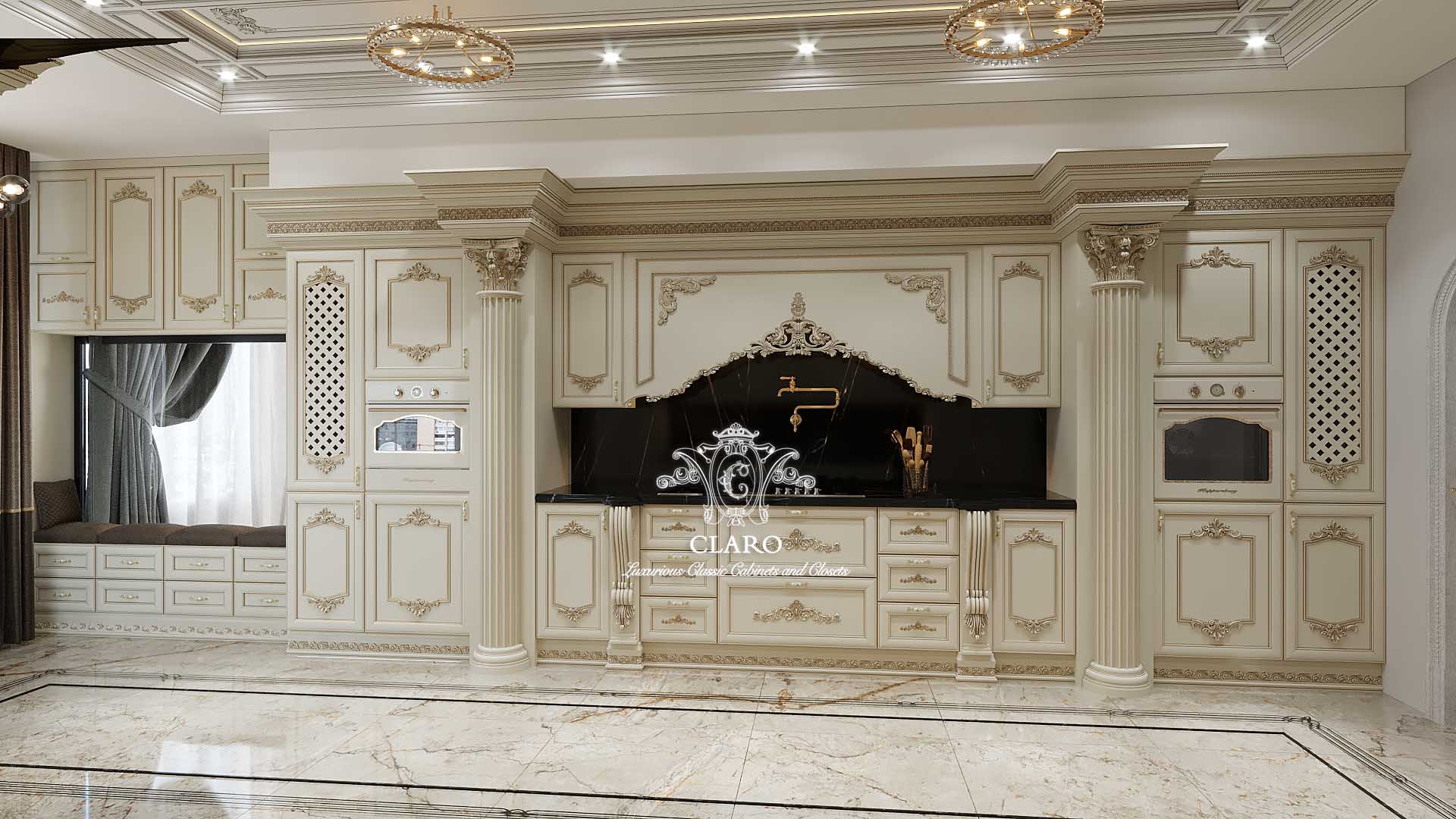 کابینت کلاسیک رومی پلاس