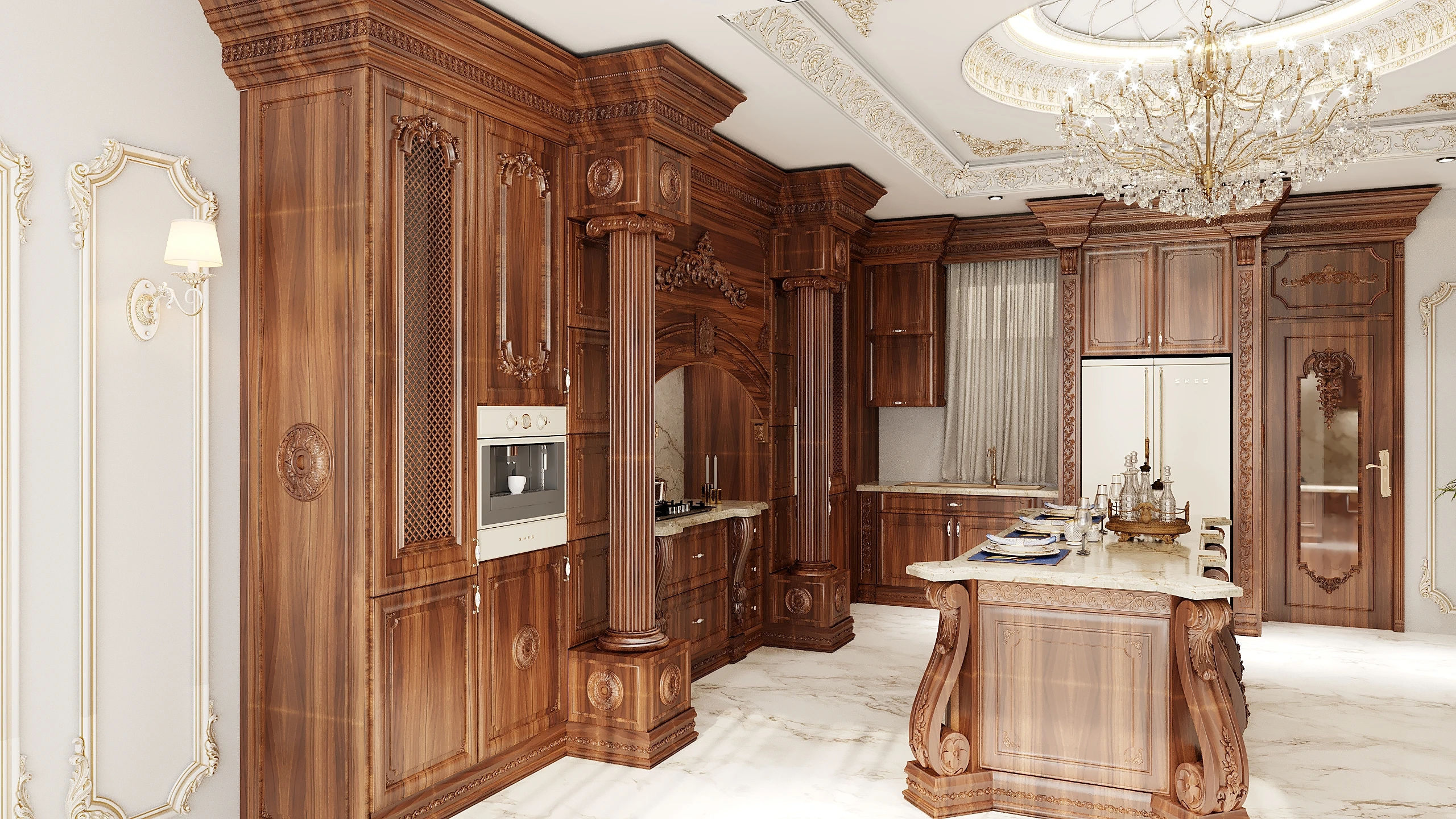 کابینت کلاسیک زئوس