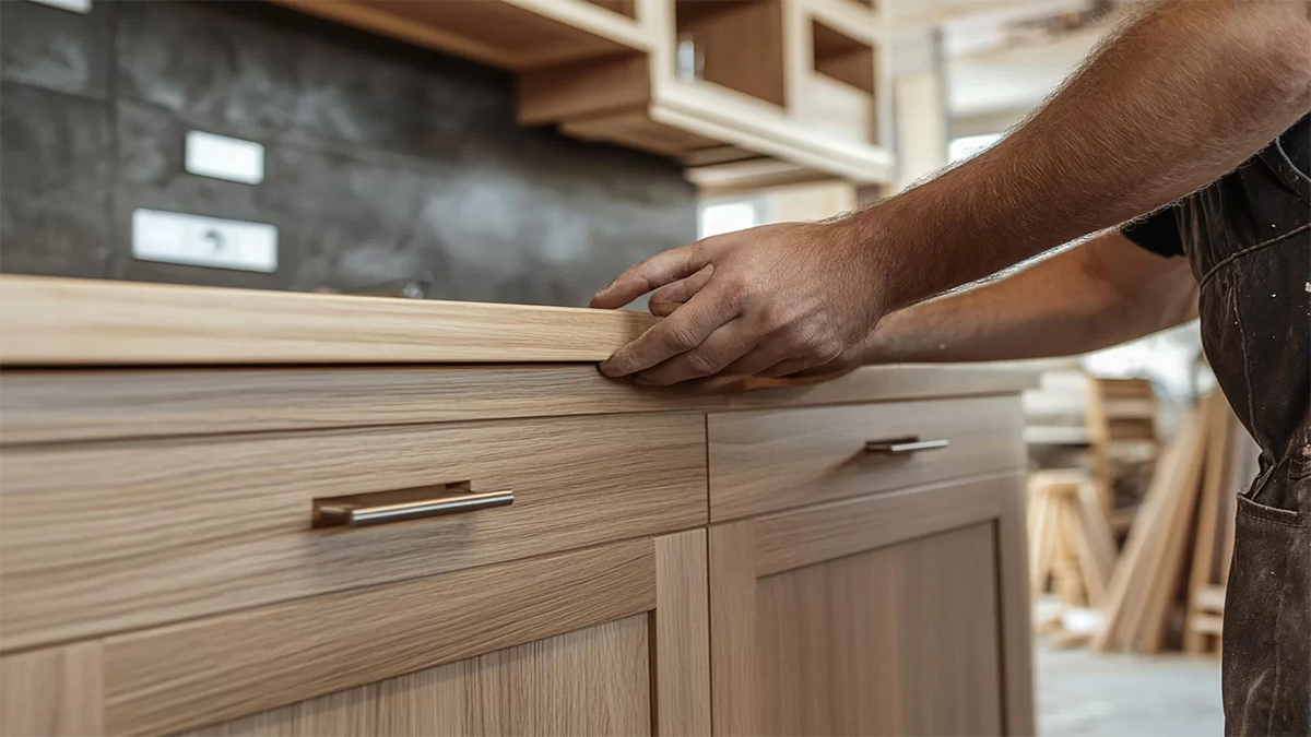 انواع چوب کابینت که باید بشناسید: راهنمای انتخاب بهترین جنس برای آشپزخانه