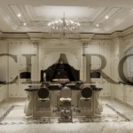 کابینت کلاسیک دریک آشپزخانه شیک و باکلاس